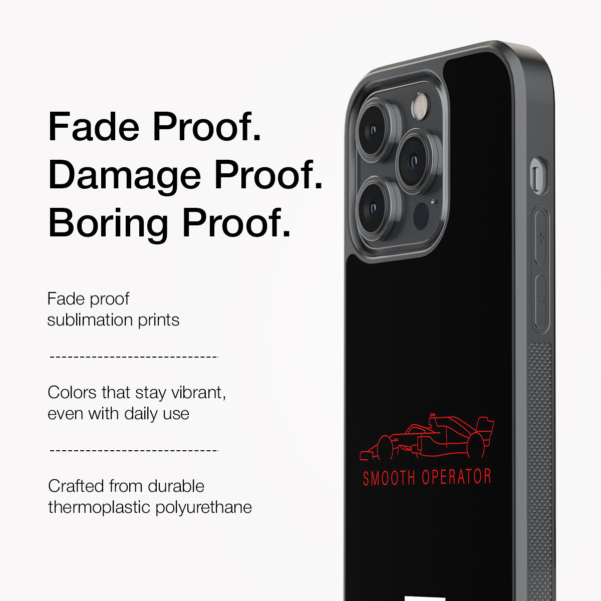 Smooth Operator Glass Case