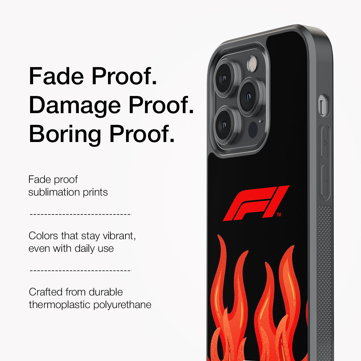 F1 Flame Glass Case