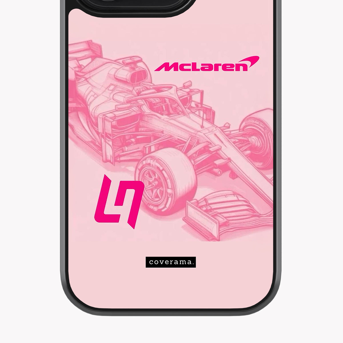 Lando Norris McLaren Pink Glass Case