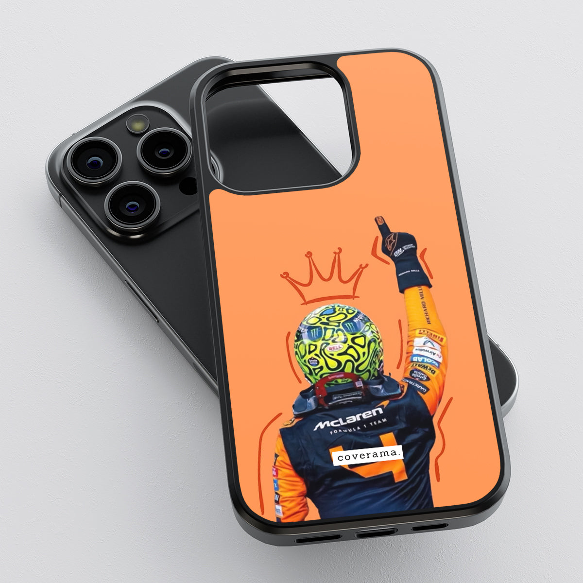 Lando Norris Crown Glass Case