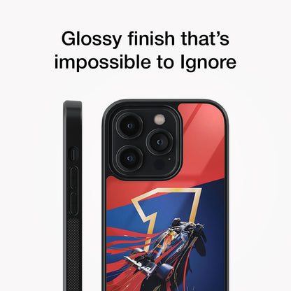 Max Verstappen Glass Case
