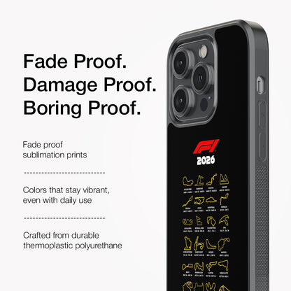 2026 Calendar Glass Case