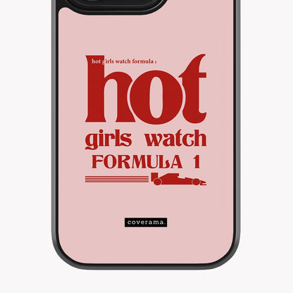 Hot Girls Watch Formula 1 Glass Case