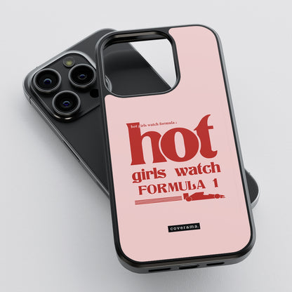 Hot Girls Watch Formula 1 Glass Case