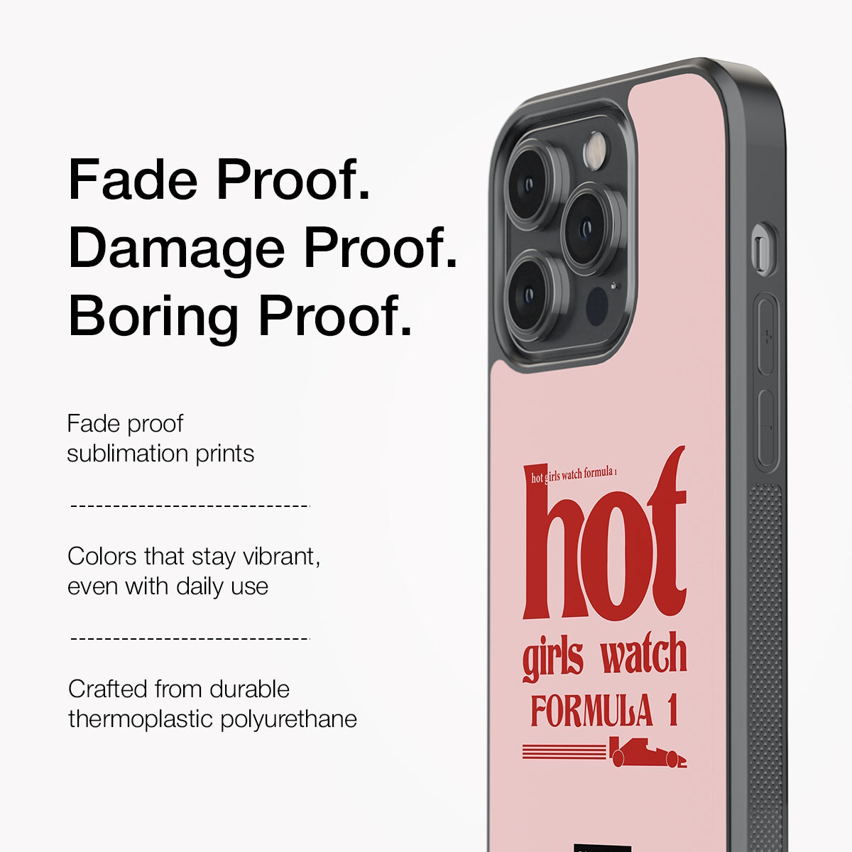 Hot Girls Watch Formula 1 Glass Case