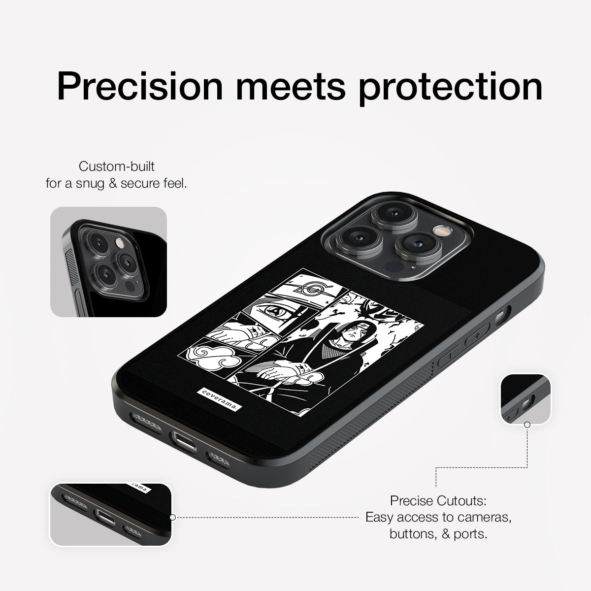 Itachi Uchiha B&W - Naruto