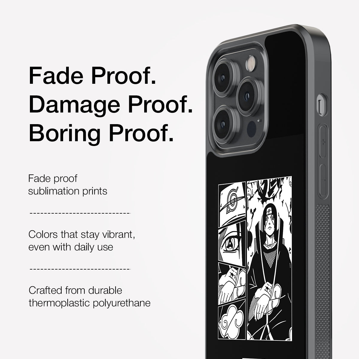 Itachi Uchiha B&W - Naruto