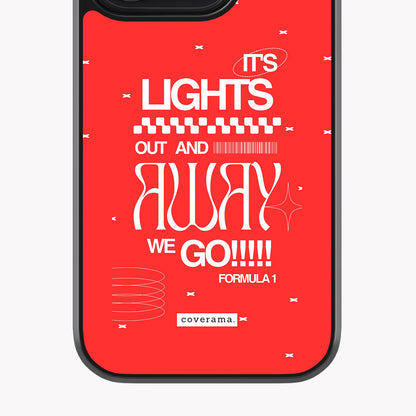 Race Day Red Glass Case