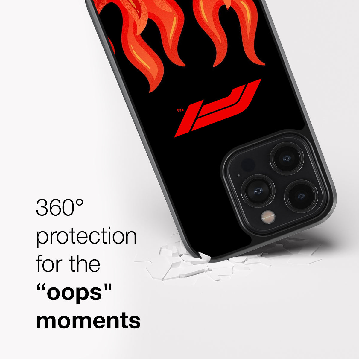 F1 Flame Glass Case