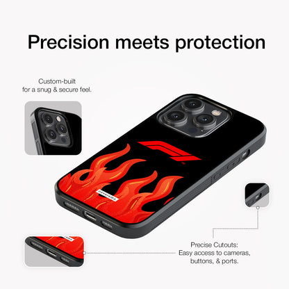 F1 Flame Glass Case