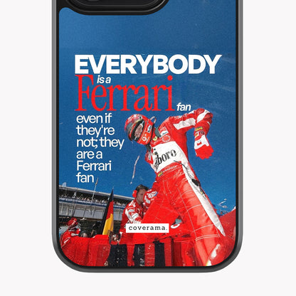 Michael Schumacher Ferrari Glass Case