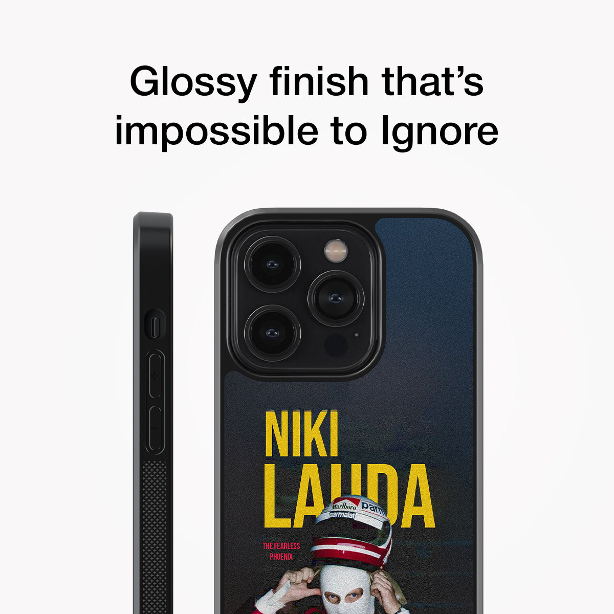 Niki Lauda Glass Case