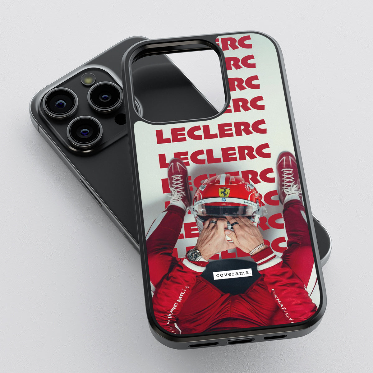 Charles Leclerc Typography Glass Case