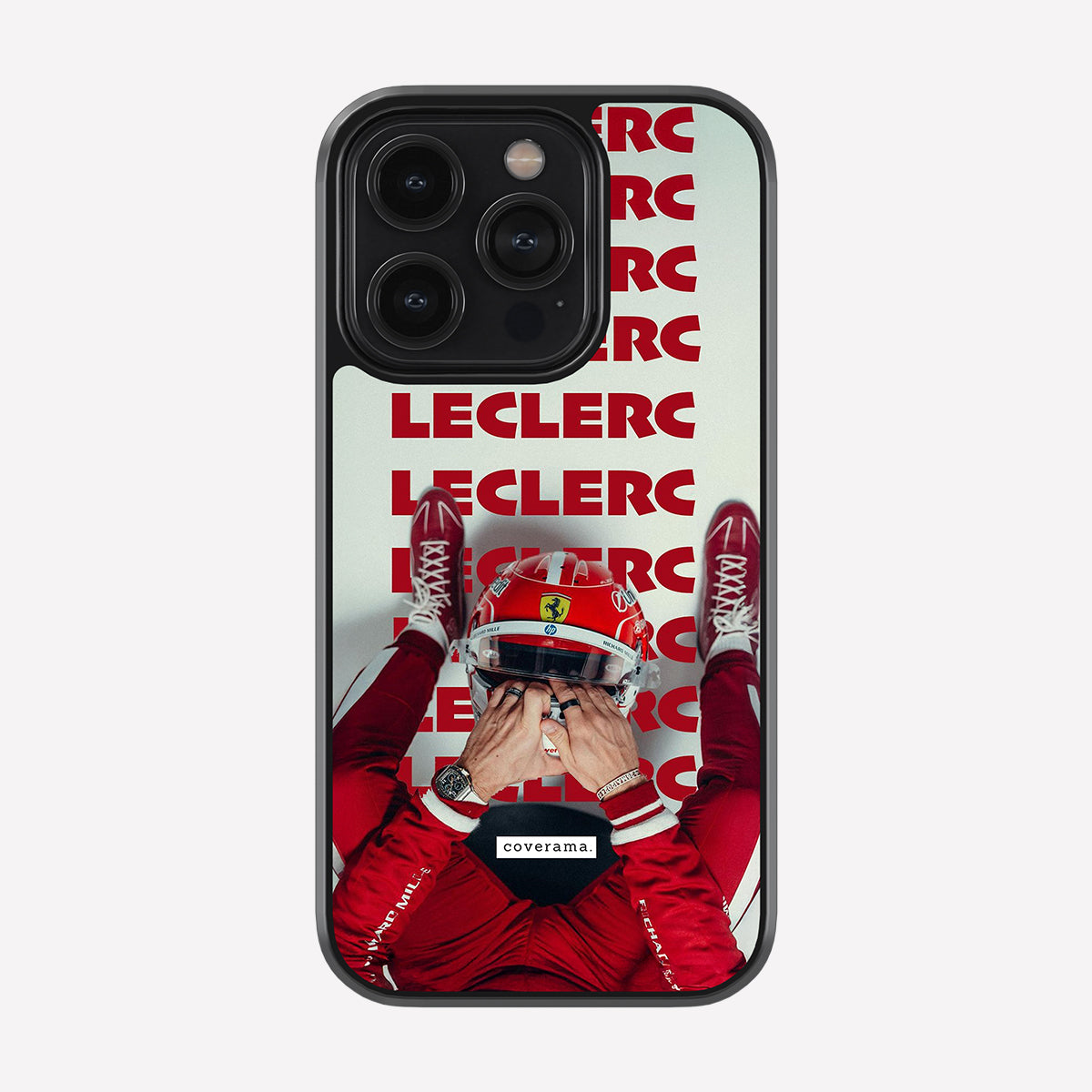 Charles Leclerc Typography Glass Case