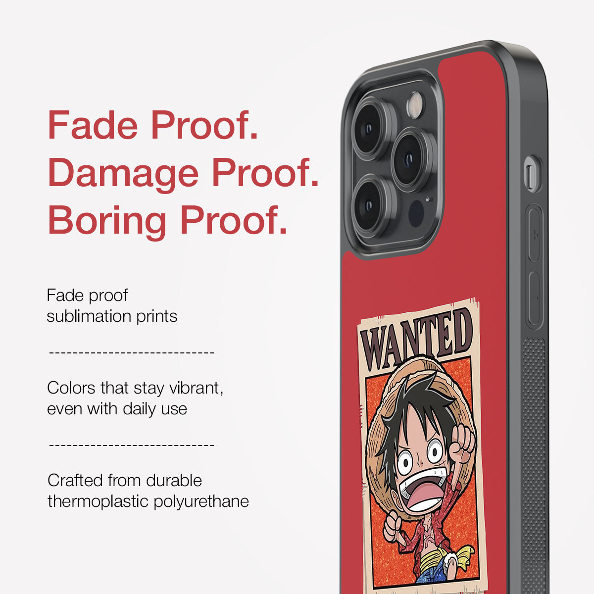 Luffy Wanted Poster (One Piece)