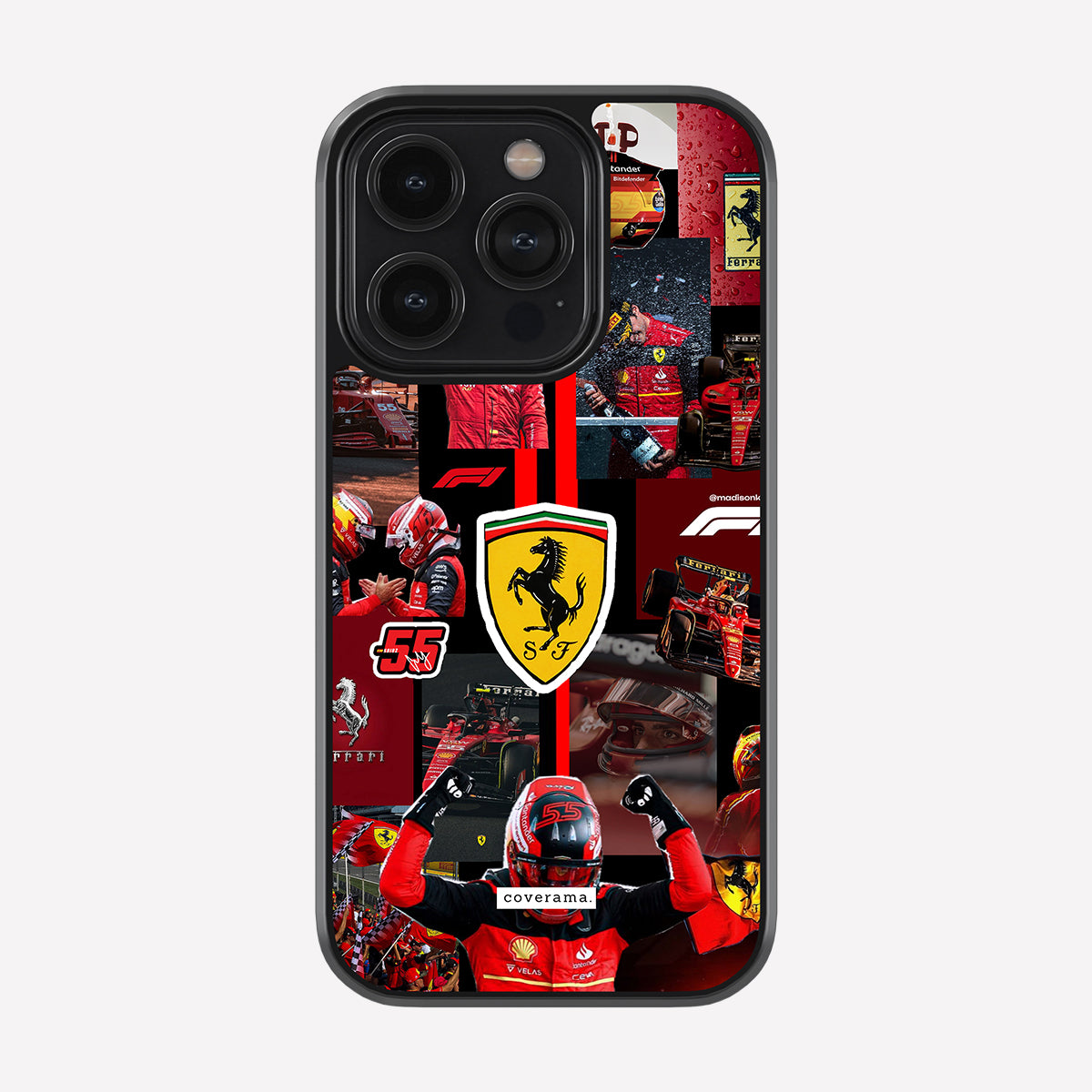 Ferrari Collage Glass Case