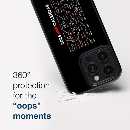2025 Calendar Glass Case
