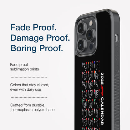 2025 Calendar Glass Case
