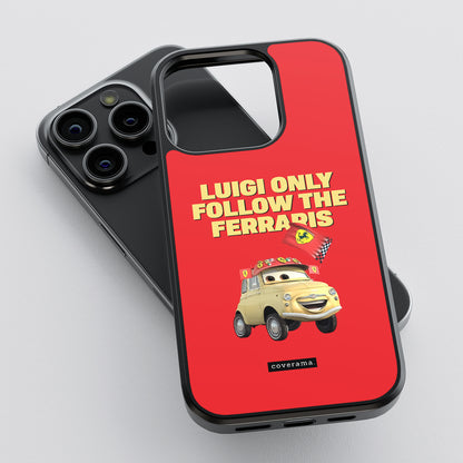 Luigi X Ferrari Glass Case