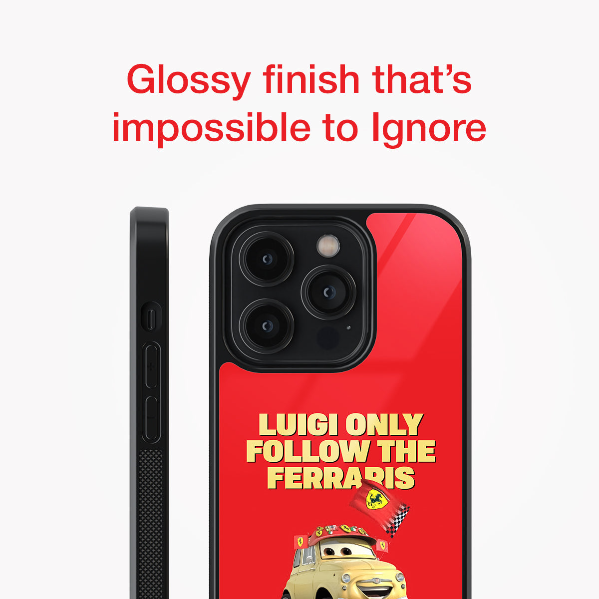 Luigi X Ferrari Glass Case