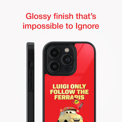 Luigi X Ferrari Glass Case