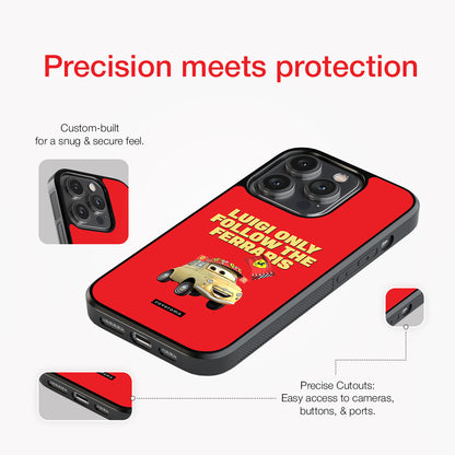 Luigi X Ferrari Glass Case