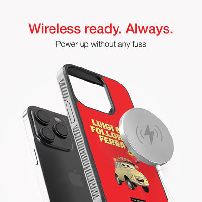 Luigi X Ferrari Glass Case